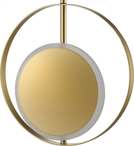 Настенный светильник светодиодный Escada Hypnosis 10206/SG LED Gold 7Вт, металл, золото