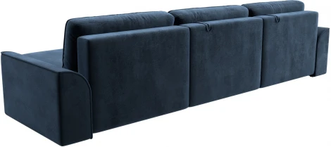 Диван угловой Лига-048 НПБ лонг Лига Диванов (Велюр) арт.128501