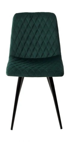 Стул CHILLI-X ЗЕЛЕНЫЙ #19, велюр / черный каркас 4 шт/ 1 к