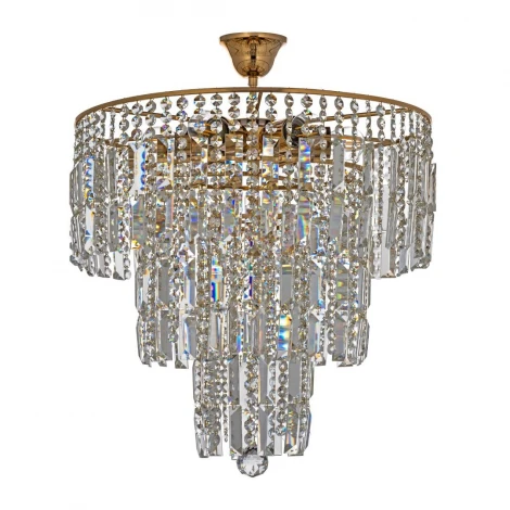 Подвесная люстра Arti Lampadari Napoli E 1.5.46.501 G (220V, хрусталь)