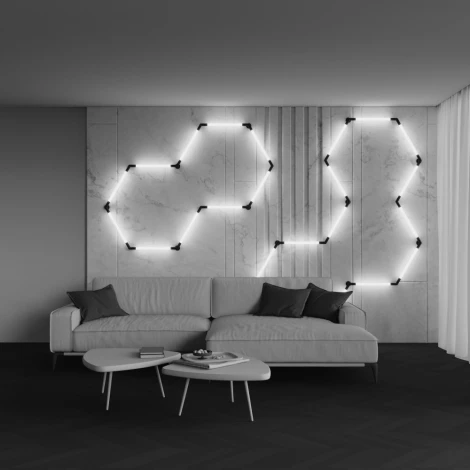 Трековый светильник модульный низковольтный LED 7W 24V Maytoni Larc C148CL-L500-7W3K-B