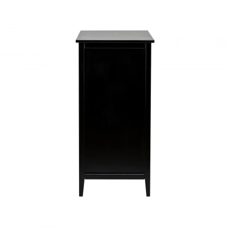 Комод Leset Токе 3 ящ. (МДФ,Металл/Черный) арт.2105876000005