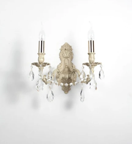 Бра Lucia Tucci Firenze W141.2 cream white (220V, подвески, подсвечник, свеча)