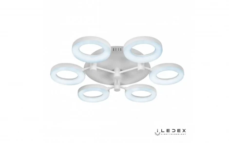 Потолочная люстра iLedex Jomo FS-014-X6-(B) 72W WH