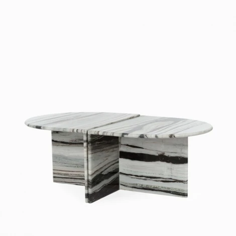 Кофейный столик сет 2 шт Lunden 60х70 COSMO арт.FF013-2