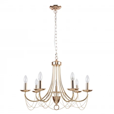 Подвесная люстра F-Promo Plini 2591-7P (220V, на цепи, свеча)