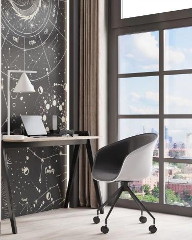 Настольная лампа с выключателем Moderli Omaha V11596-1T (220V)