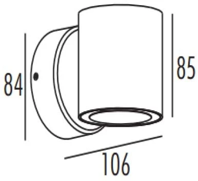 Архитектурная подсветка светодиодная Oasis Light TUBE LED W78062 S (220V, IP54)
