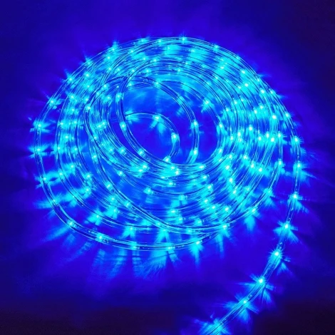 Гирлянда светодиодная Дюралайт. 8м. С контроллером. Синий свет. ULD ULD-D50 8M/С08 IP44 BLUE