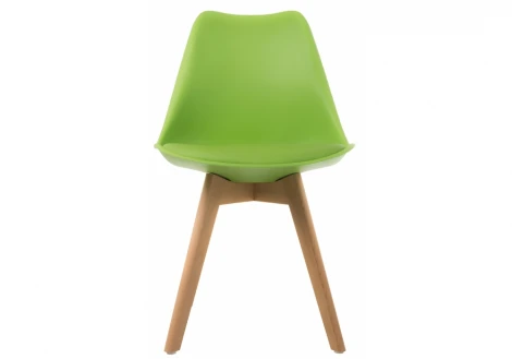 Деревянный стул Woodville Bonuss green 11825