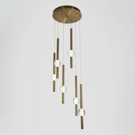 Подвесной светильник светодиодный хрустальный Modelux MODESTYLE MS.88923.6 BS