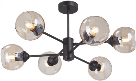 Потолочная люстра на штанге V39930-13/6PL Vitaluce (220V, шар)