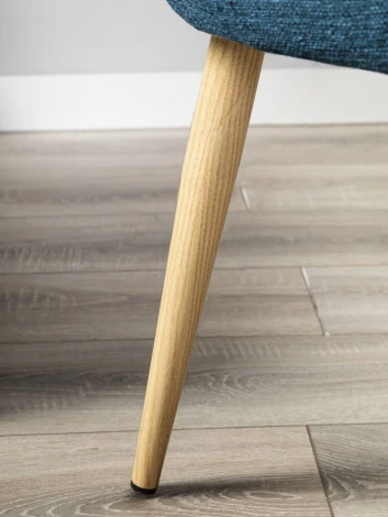 Кресло Ledger Cканди БлюАрт Натуральный Дуб R-Home арт.41012440_БлюАртНДуб