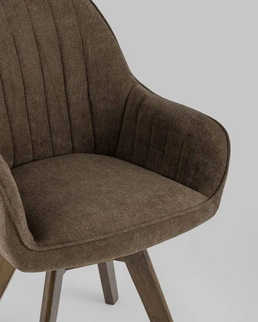 Кресло Stool Group вращающийся MANS коричневый 2 шт. УТ000031281