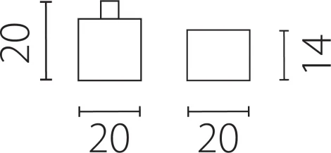 Комплект заглушек  к силикон. профилю д/LED ленты Lightstar Profiled 441860