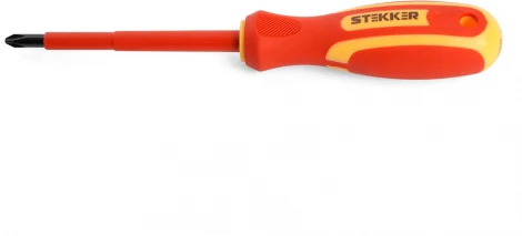 Отвертка крестовая диэлектрическая Stekker 39766
