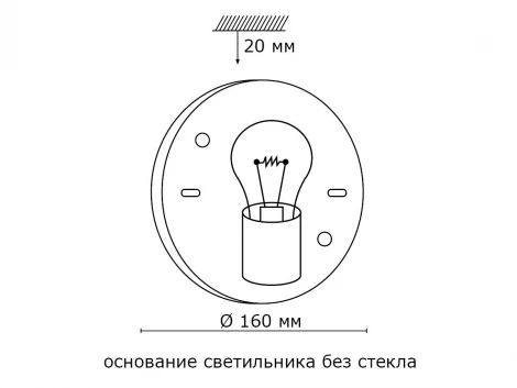 Потолочный светильник Sonex Salva 1219