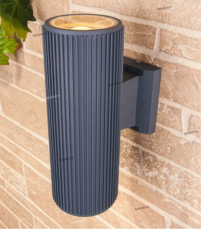 Настенный светильник уличный Elektrostandard Strict 1403 TECHNO серый (220V, IP54)