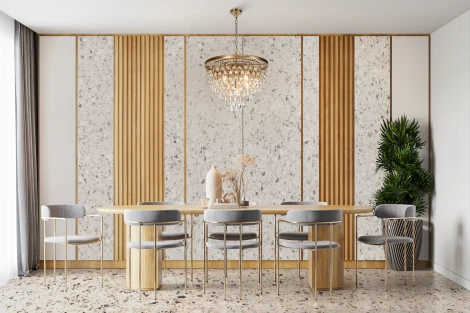 Подвесная люстра каскадная Maytoni Linn MOD091PL-07G (220V, хрусталь, подвески, на цепи)