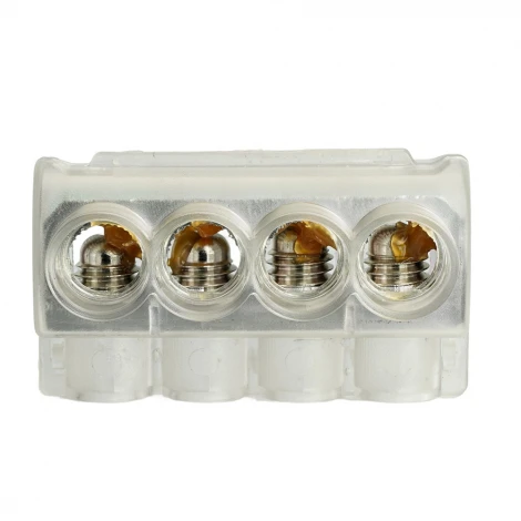 Клемма 4-х контактная Stekker 50215