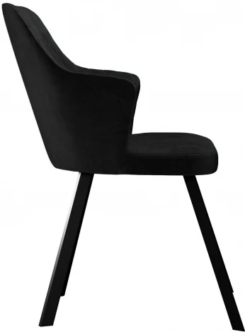 Стул 245 поворотный, К21 черный, ножки черные Dikline 00-00064811