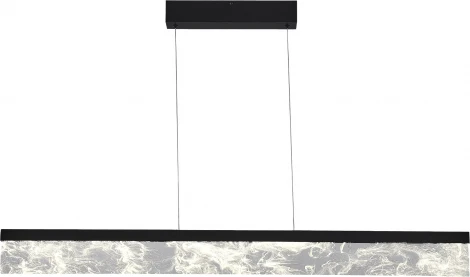 Подвесной линейный светильник ST Luce Splendid SL6234.403.45 Черный/Дымчатый LED 1*45W 4000K