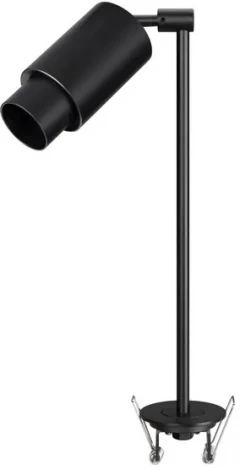 Мебельный точечный светильник ART-NEMO-BUILT-ZOOM-L205-R38-5W Warm3000 (BK, 10-55 deg, 24V) (Arlight, IP20 Металл) 049785 (LED)