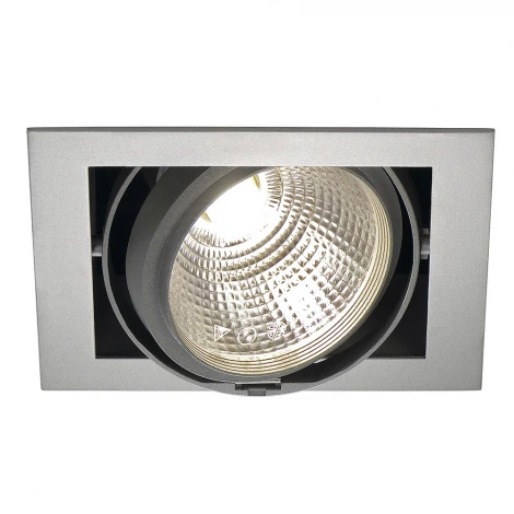 Встраиваемый точечный светильник Slv Square 162044