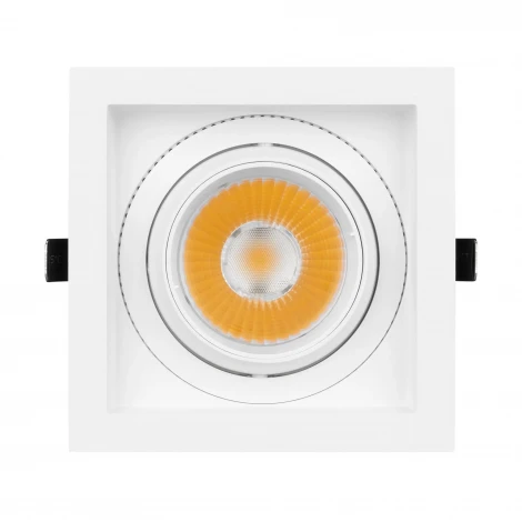 Встраиваемый светильник светодиодный MS-VORTEX-BUILT-S140x140-30W Warm3000 (WH-WH, 17 deg, 230V) (Arlight, IP20 Металл) 057920