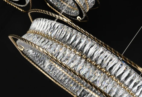 Подвесная люстра светодиодная Fluorite Sacrement FL1181-30P