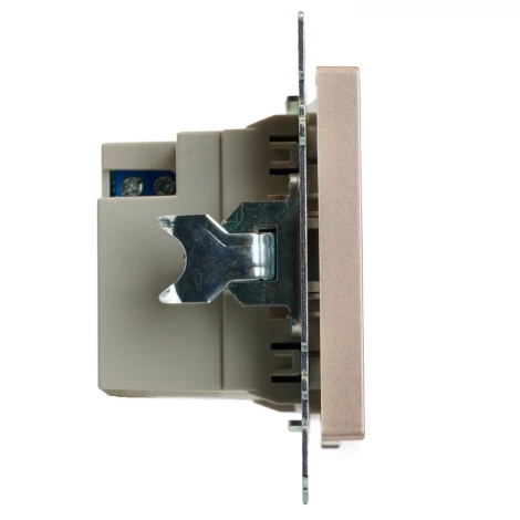 Розетка USB Type A+С (шампань) Stekker Катрин 50056