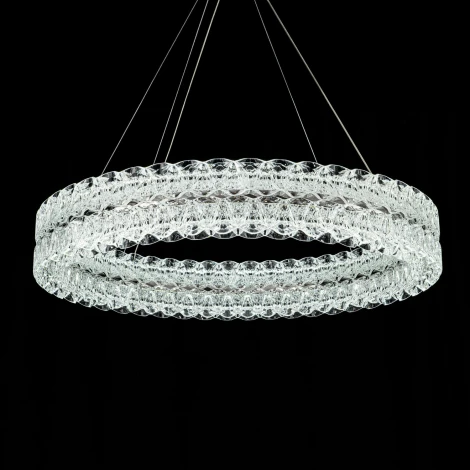 Подвесная люстра светодиодная с пультом с регулировкой цветовой температуры Modelux ML.8185.800 CR