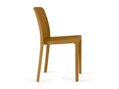 Комплект стульев Bottega 4 шт. ОГОГО Обстановочка! 966331 (Пластик/Горчичный)