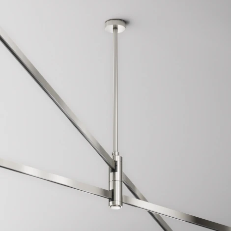 Крепление потолочное Medium двойное 300мм Maytoni Accessories for tracks Flarity TRA158C-D1-PT (24V)