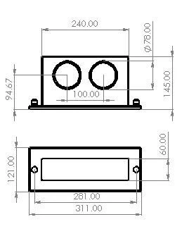 Архитектурная подсветка Русские фонари Дартмур 290-12/gr (220V, IP54)