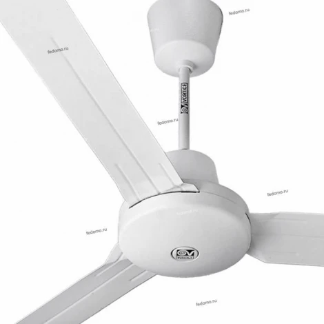 Вентилятор потолочный Vortice Nordik International Plus, 3 лопасти, белый