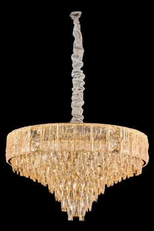 Подвесная люстра Fluorite Delight FL1058-7P (220V, хрусталь, на цепи)