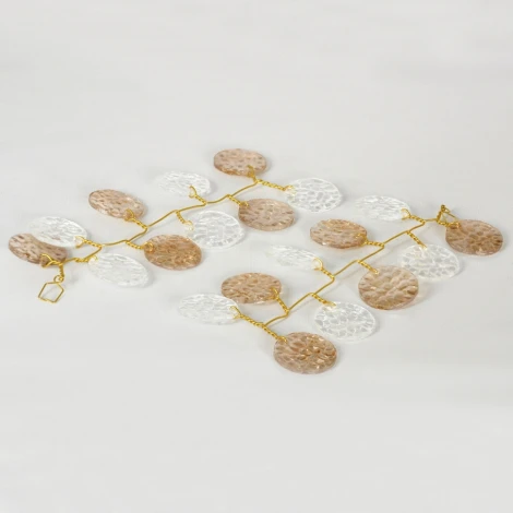 Подвесная люстра Lussole Mesa LSP-8850 (220V, на тросе, листья, ветки)