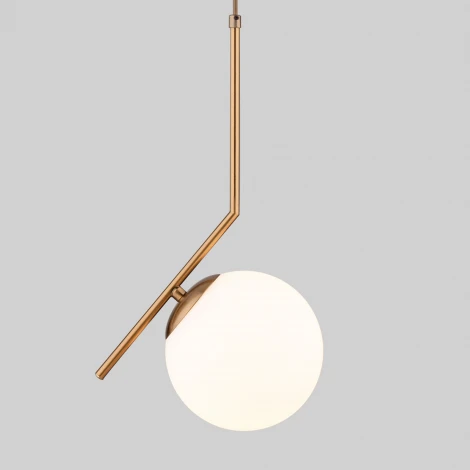 Подвесной светильник Eurosvet Frost 50153/1 (220V, на проводе, шар)