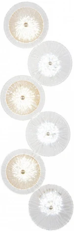 Бра светодиодное Arte Milano AM-1252B 6.1252B.D250.H700.LED G (220V, круглые)