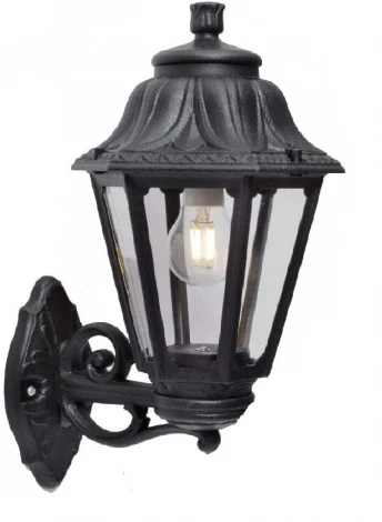 Настенный фонарь уличный Fumagalli Anna E22.131.000.AXF1R (220V, IP44)