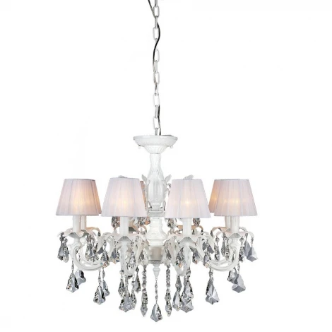 Подвесная люстра Omnilux Catanzaro OML-30807-08 (220V, на цепи, подсвечник, свеча)