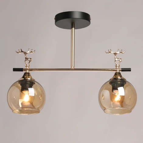 Потолочная люстра на штанге De City Альфа 324018902 (220V, шарики, животные)