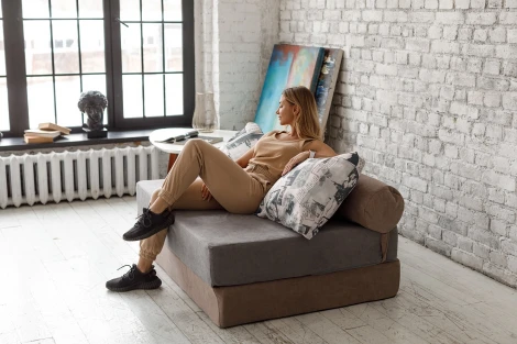 Бескаркасный диван Dreambag PuzzleBag Лондон XL 4908800