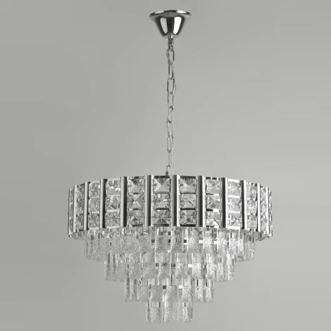 Подвесная люстра Reluce 08272-0.4-10 CR (220V, на цепи)