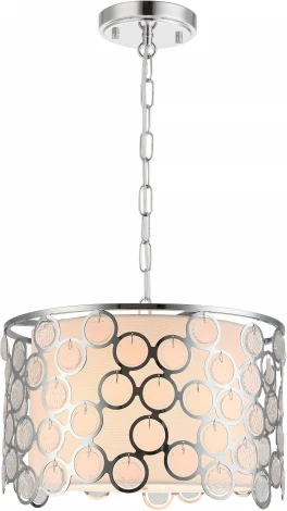 Люстра подвесная Monile V000210 (3010/5P Nickel) (220V, на цепи)