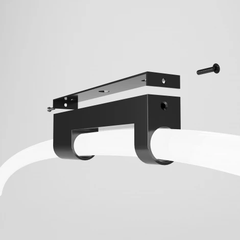 Накладные крепления для круглого гибкого неона черный Elektrostandard Full light FL 28161