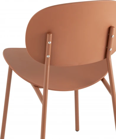 Стул Edie пластик коричневый Stool Group арт.УТ000039127