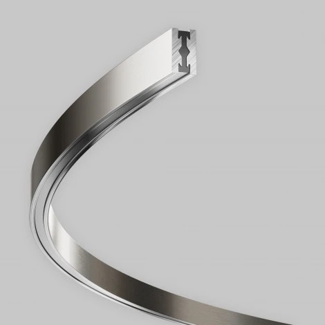 Шинопровод модульный подвесной/накладной магнитный 24V круглый из полукругов 1800мм Maytoni Busbar trunkings Flarity TRX154-2SR-D1800-PT