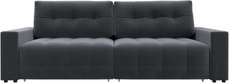 Диван прямой с полками Лига-053 НПБ Лига Диванов (Велюр) арт.128892